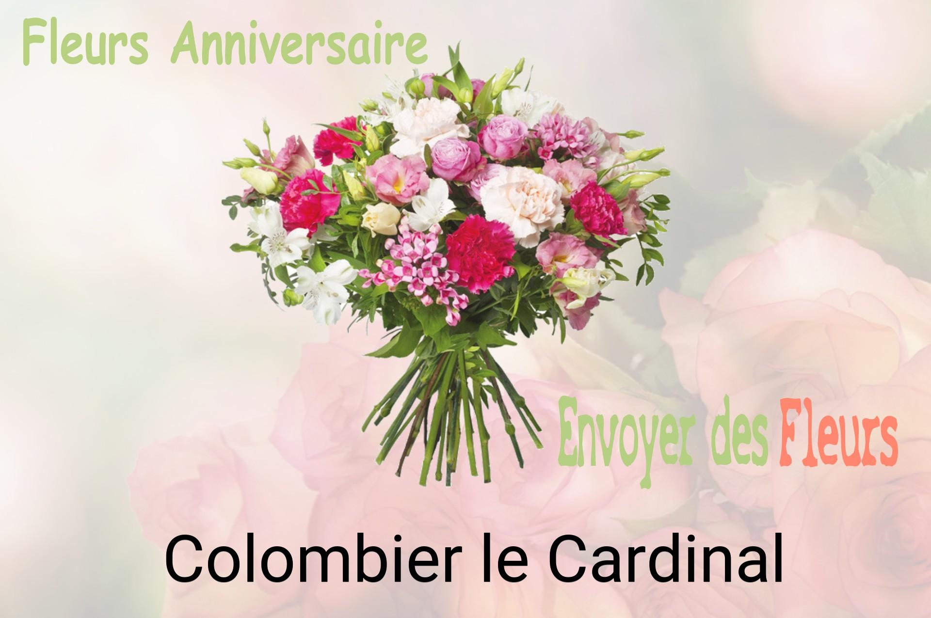 Bouquet de fleurs d’anniversaire livré à Colombier-le-Cardinal