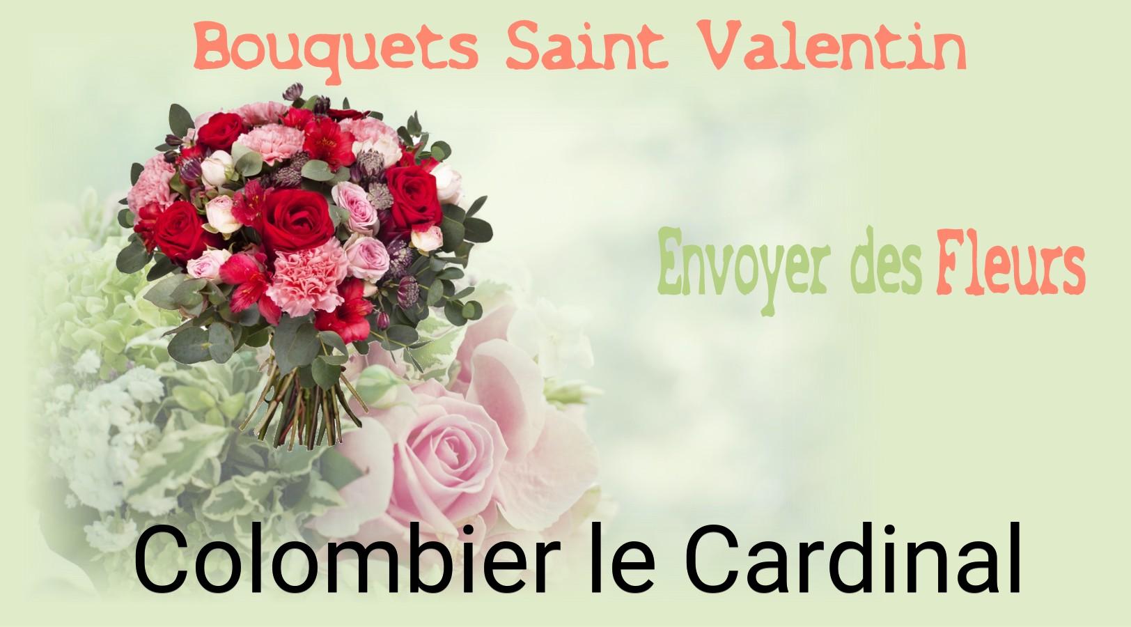 Roses de Saint-Valentin livrées à Colombier-le-Cardinal